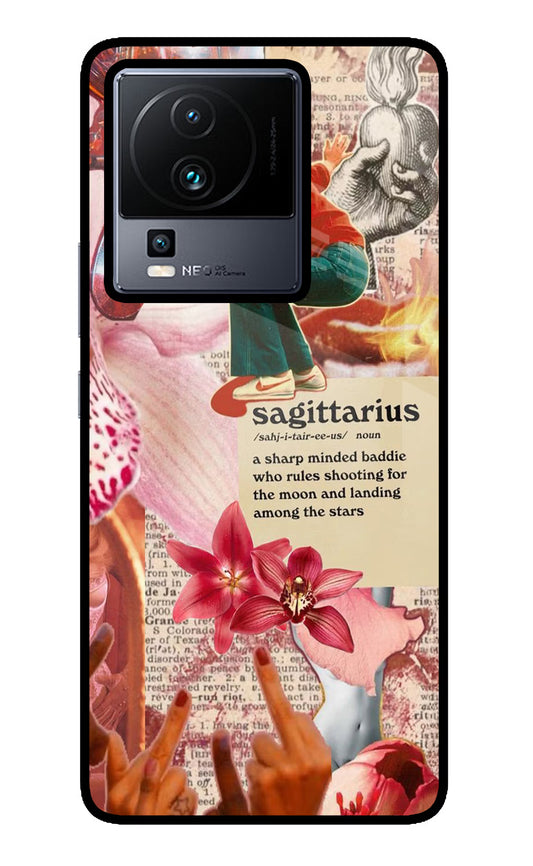 Sagittarius Zodiac iQOO Neo 7 Glass Case
