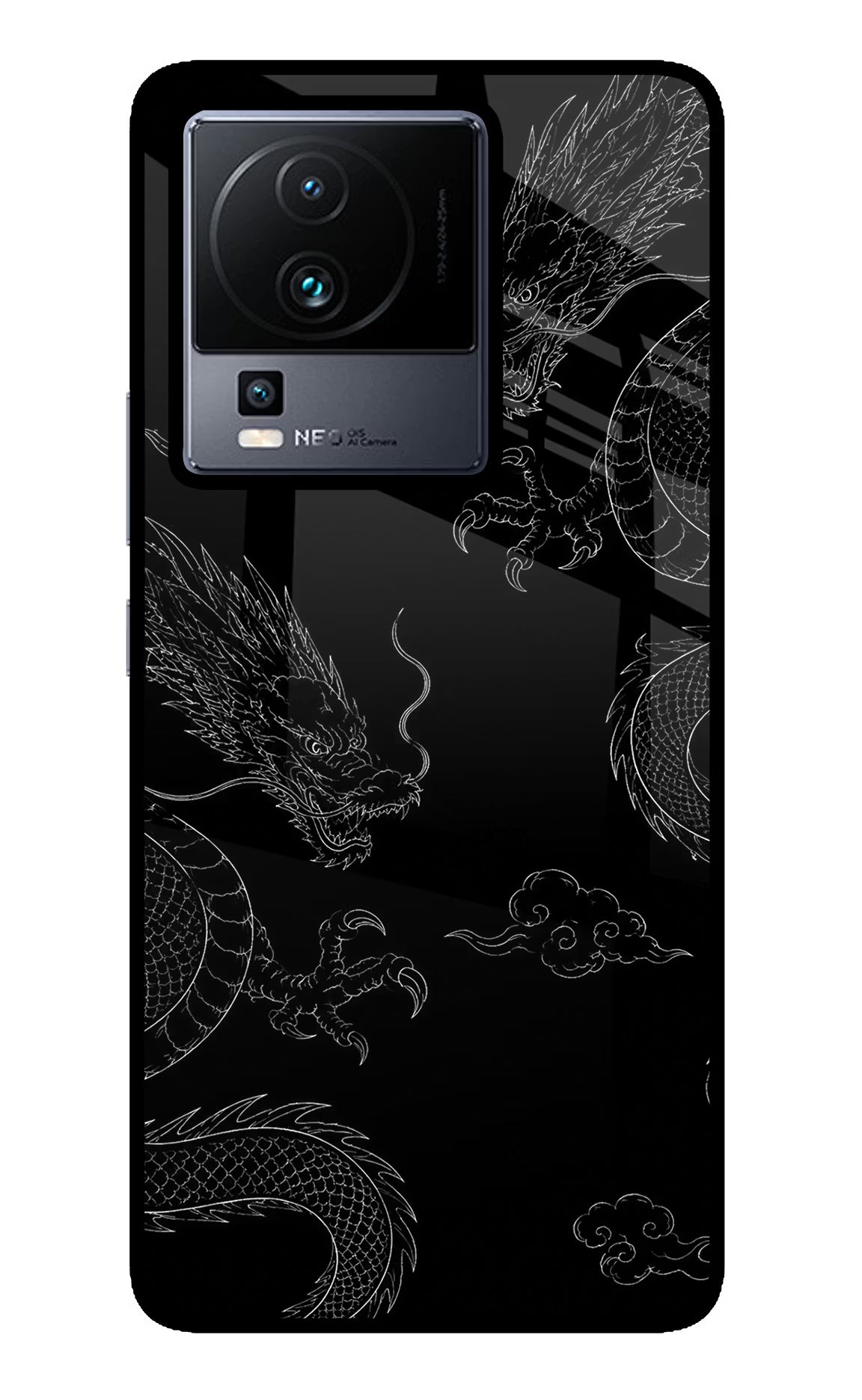 Twin Dragons iQOO Neo 7 Glass Case