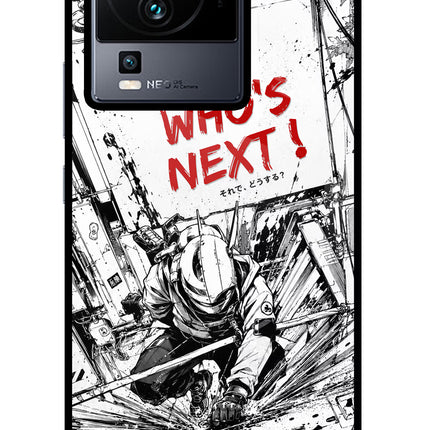 Who's Next iQOO Neo 7 Glass Case Back Cover by Casekaro