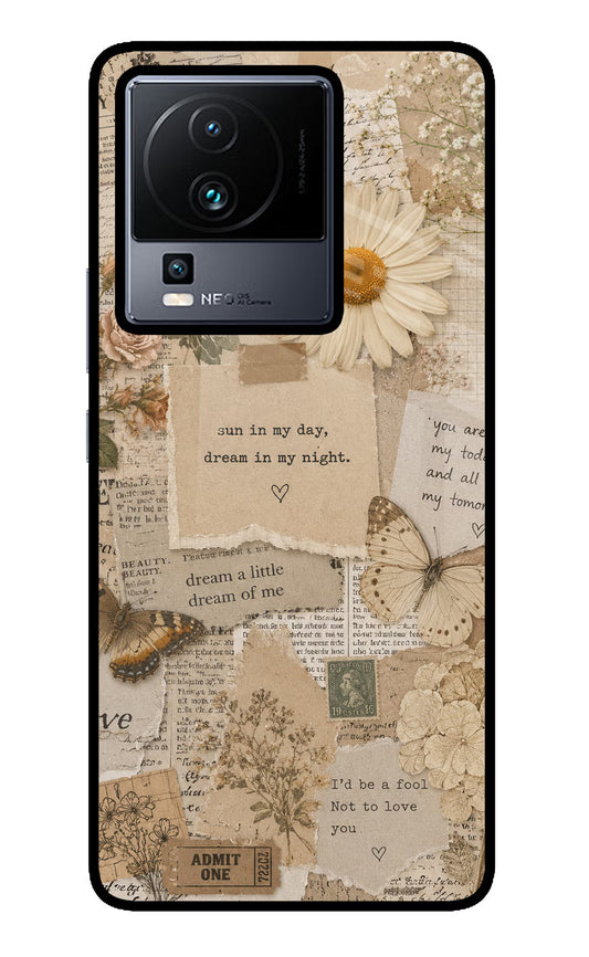 Vintage case iQOO Neo 7 Glass Case