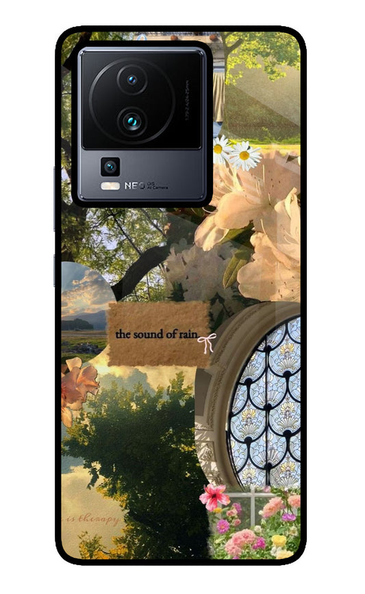 Rain iQOO Neo 7 Glass Case
