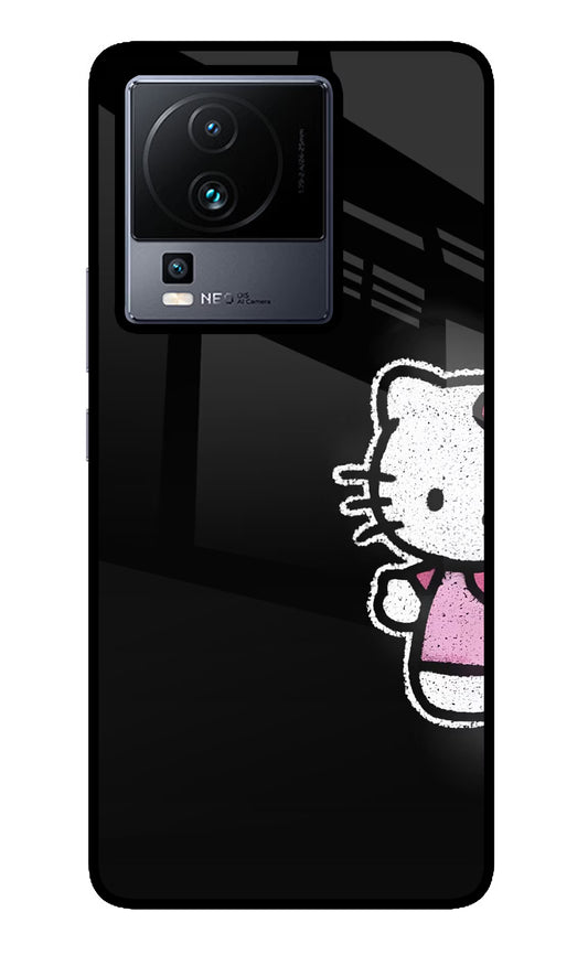 Kitty Charm iQOO Neo 7 Glass Case
