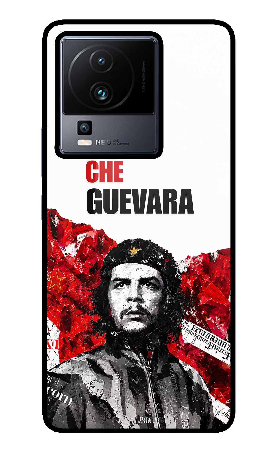 Che Guevara Revolution iQOO Neo 7 Glass Case