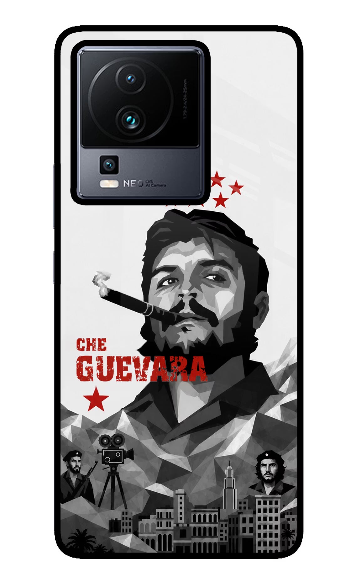 Che Guevara Iconic iQOO Neo 7 Glass Case