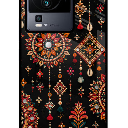 Boho Noir iQOO Neo 7 Glass Case