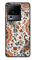 White Mayura iQOO Neo 7 Glass Case