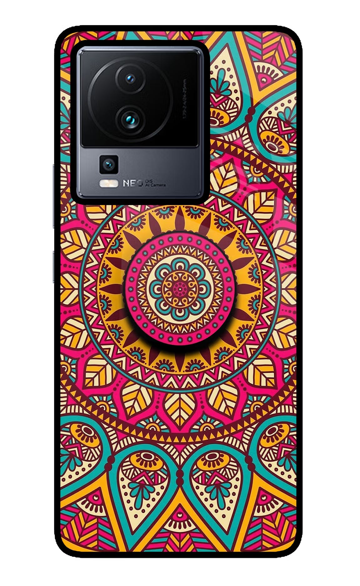 Mandala iQOO Neo 7 Pop Case by Casekaro