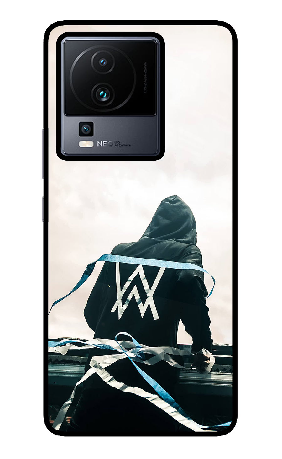 Alan Walker iQOO Neo 7 Pro Back Cover, Glass case