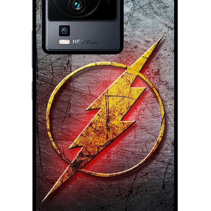Flash iQOO Neo 7 Pro Glass Case Back Cover by Casekaro