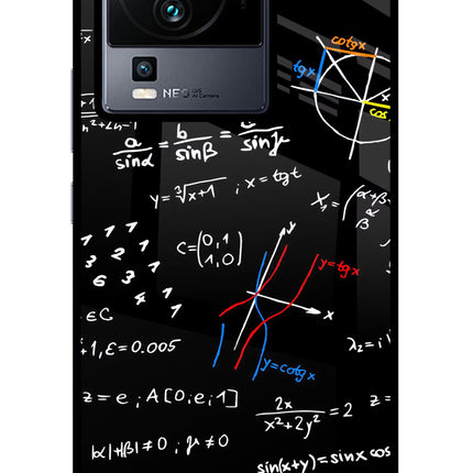 Mathematics Formula iQOO Neo 7 Pro Glass Case