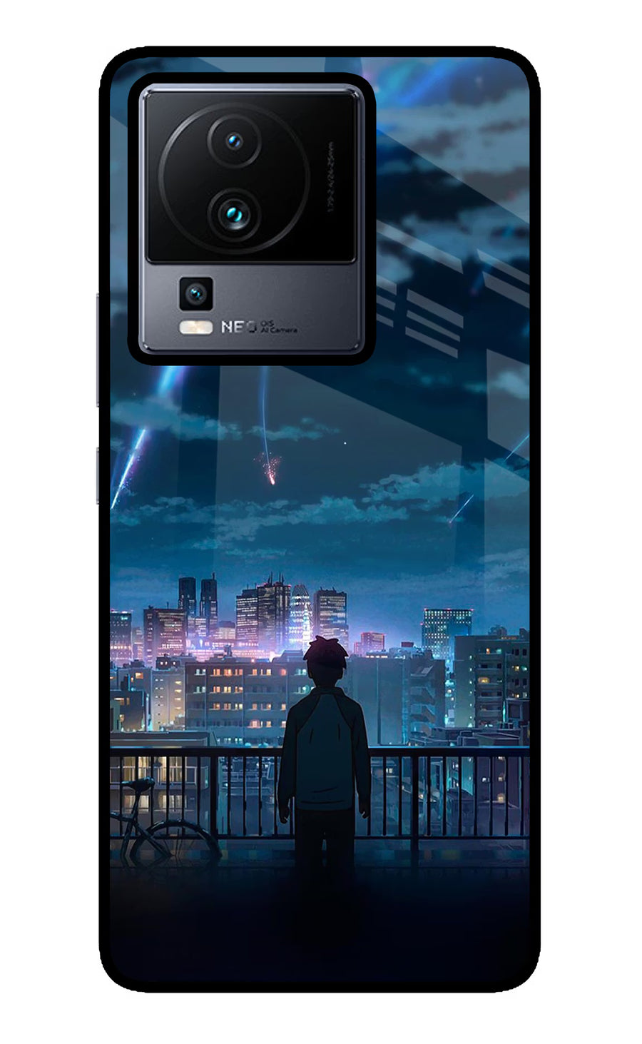 Anime iQOO Neo 7 Pro Back Cover, Glass case
