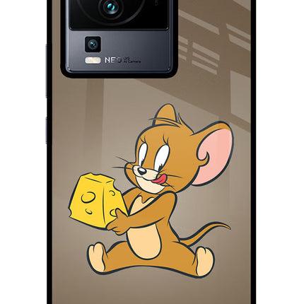 Jerry iQOO Neo 7 Pro Glass Case Back Cover by Casekaro