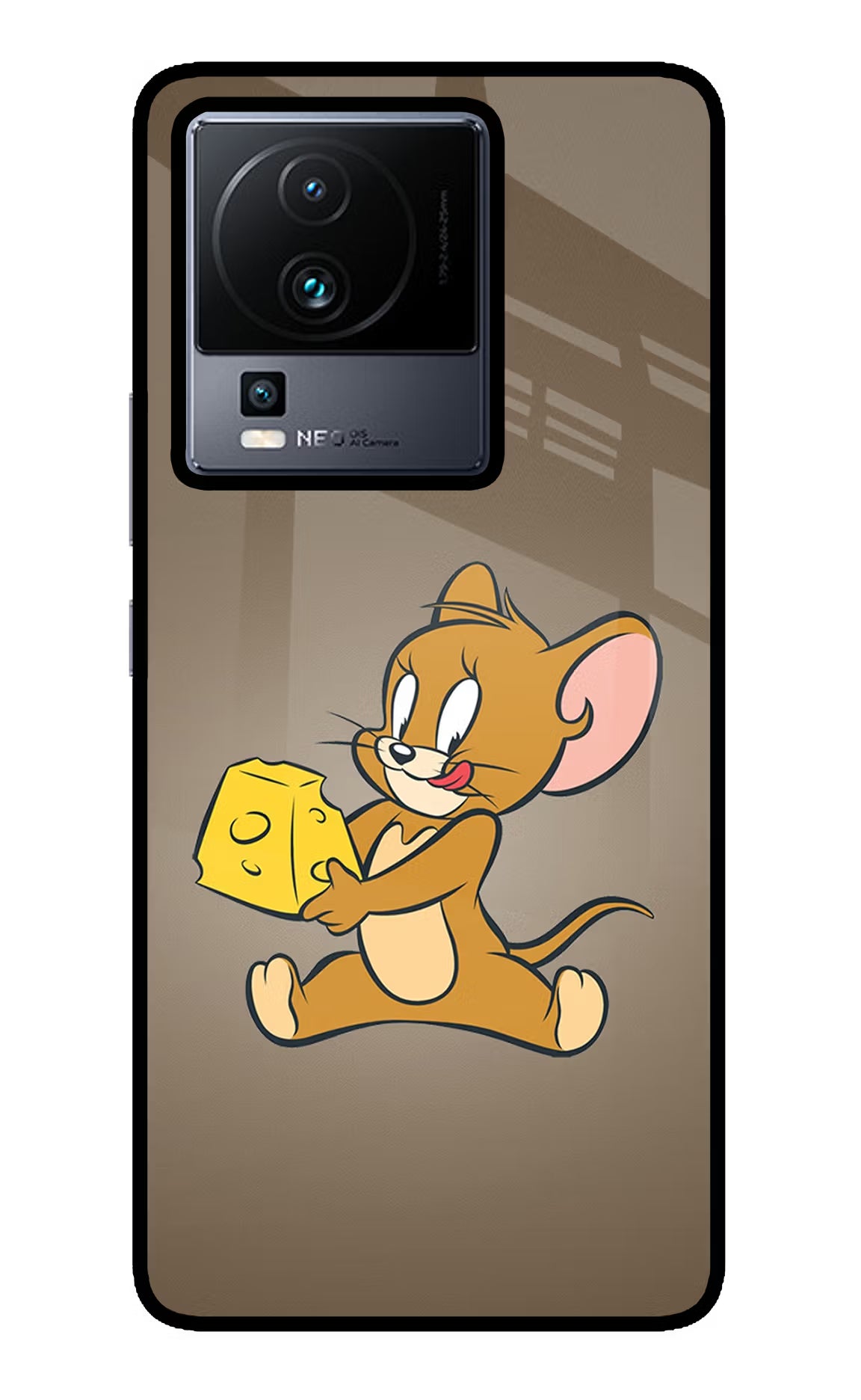 Jerry iQOO Neo 7 Pro Glass Case Back Cover by Casekaro