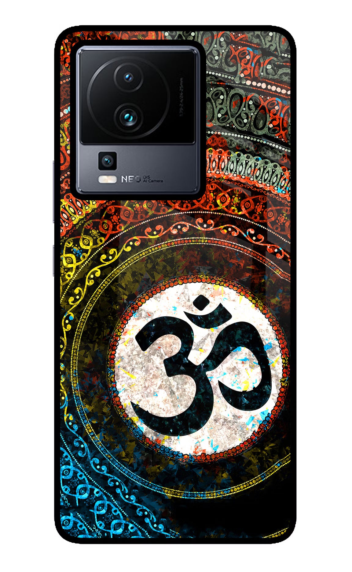 Om Cultural iQOO Neo 7 Pro Glass Case
