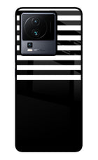 Black and White Print iQOO Neo 7 Pro Glass Case