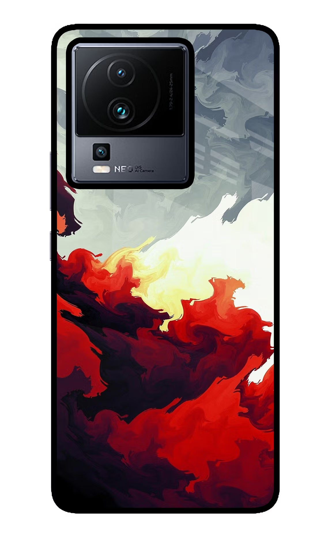 Fire Cloud iQOO Neo 7 Pro Glass Case