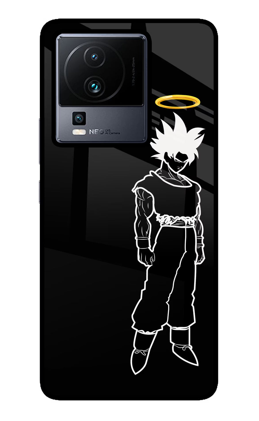DBS Character iQOO Neo 7 Pro Back Cover, Glass case