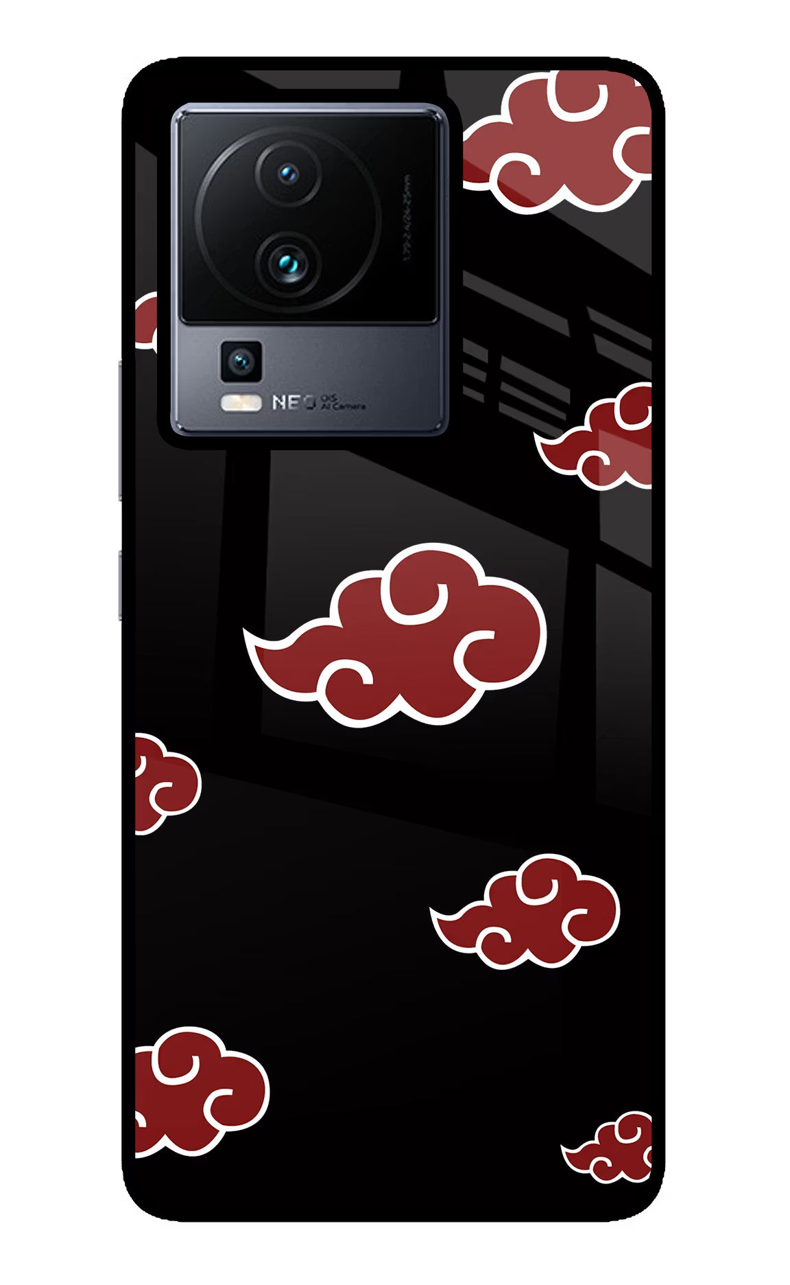 Akatsuki iQOO Neo 7 Pro Glass Case Back Cover by Casekaro