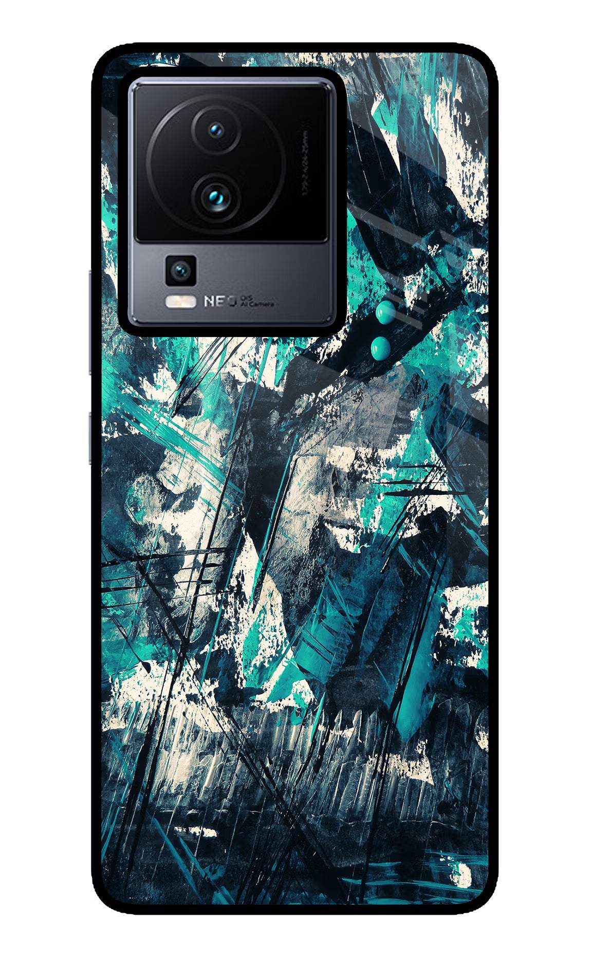 Artwork iQOO Neo 7 Pro Glass Case Back Cover by Casekaro