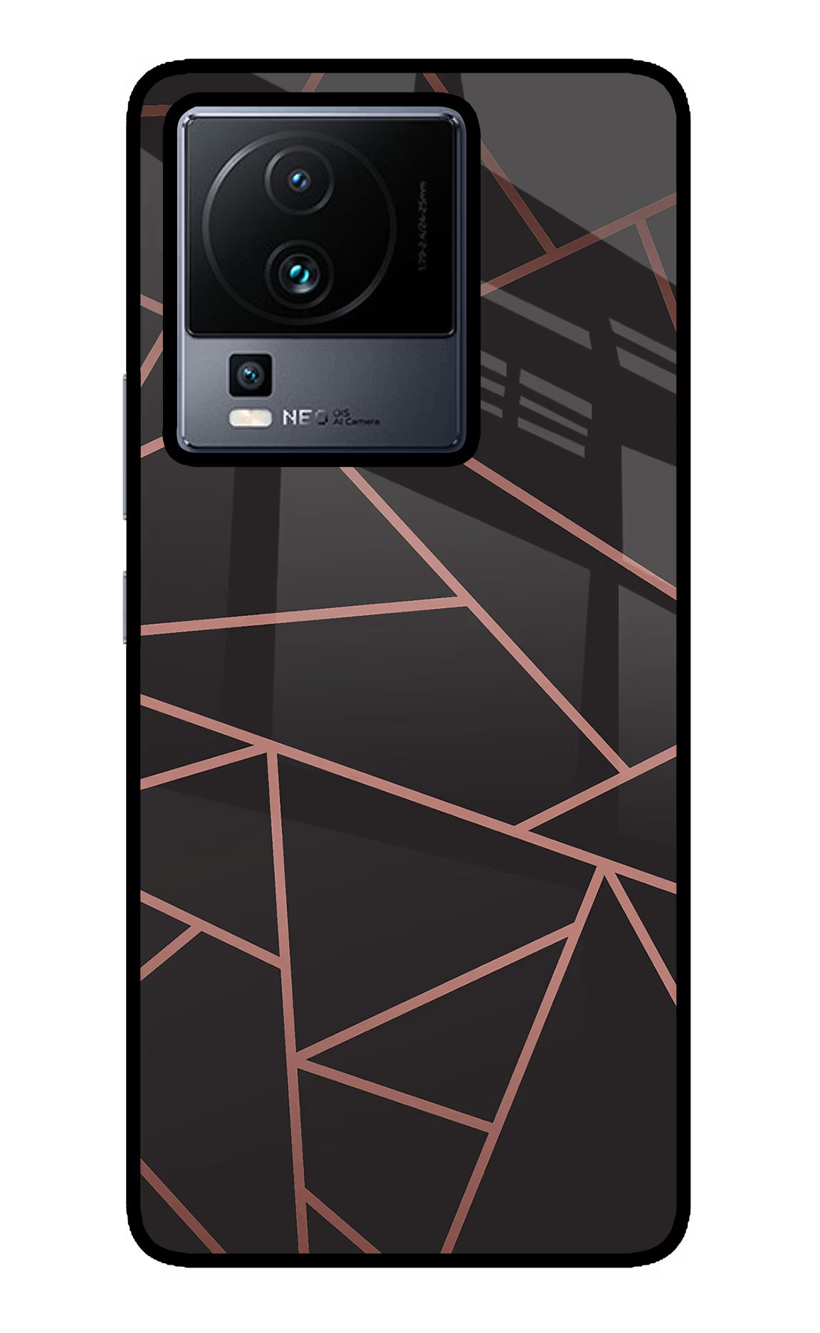 Geometric Pattern iQOO Neo 7 Pro Glass Case