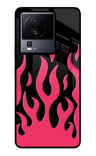 Fire Flames iQOO Neo 7 Pro Glass Case
