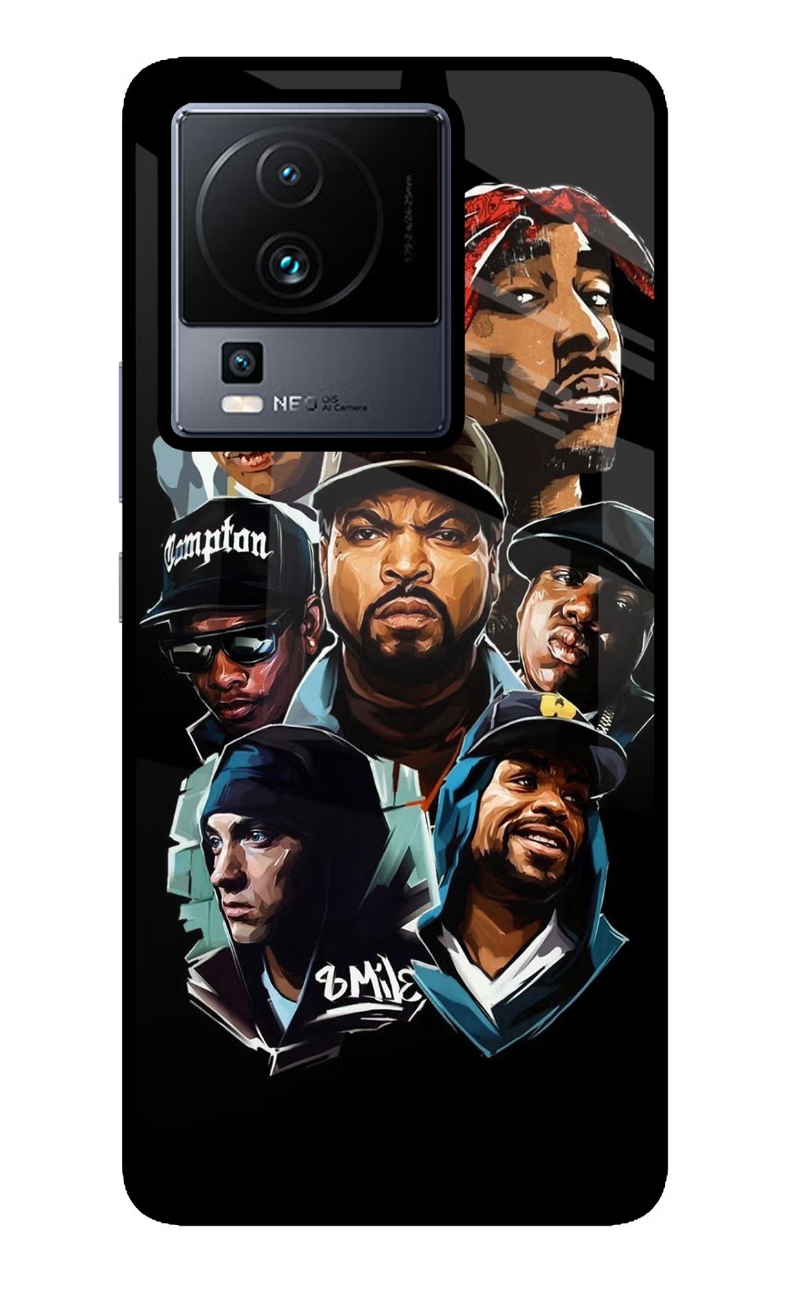 Rappers iQOO Neo 7 Pro Glass Case