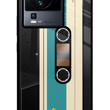 Cassette iQOO Neo 7 Pro Glass Case Back Cover by Casekaro