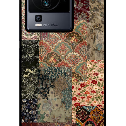 Desi Print iQOO Neo 7 Pro Glass Case Back Cover by Casekaro