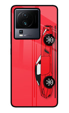 Red Velocity iQOO Neo 7 Pro Glass Case