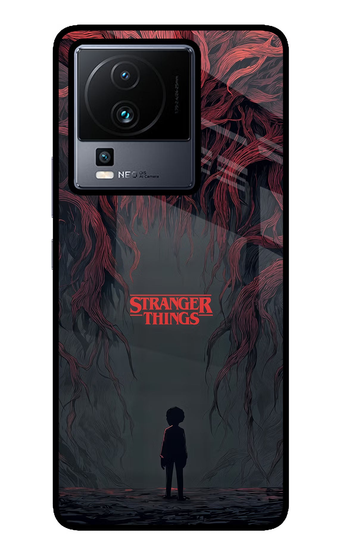 Ordinary Things Dark Side iQOO Neo 7 Pro Glass Case Back Cover by Casekaro