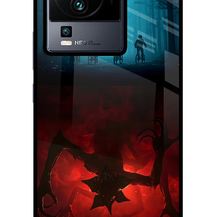Ordinary Things Downside Up iQOO Neo 7 Pro Glass Case Back Cover by Casekaro