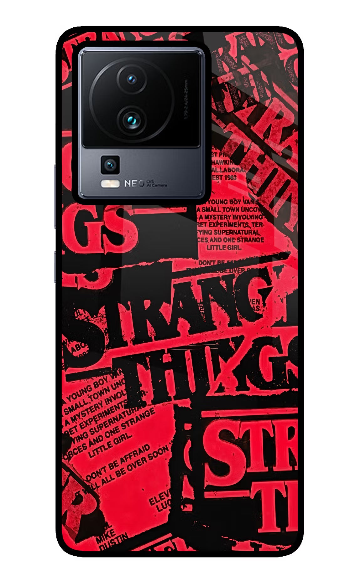 Ordinary Things iQOO Neo 7 Pro Glass Case Back Cover by Casekaro