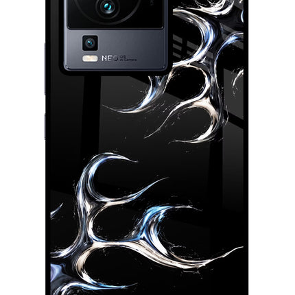 Chrome Tribal iQOO Neo 7 Pro Glass Case Back Cover by Casekaro