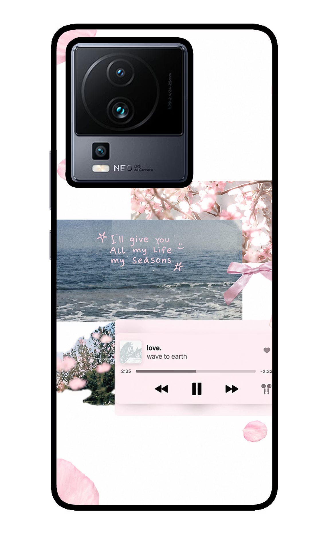 Wave to earth iQOO Neo 7 Pro Glass Case