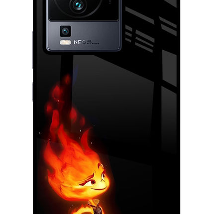 Ember Flame iQOO Neo 7 Pro Glass Case