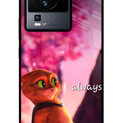 Always Cat iQOO Neo 7 Pro Glass Case