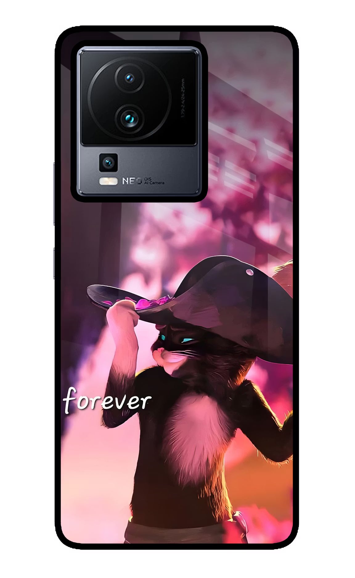 Forever Cat iQOO Neo 7 Pro Glass Case