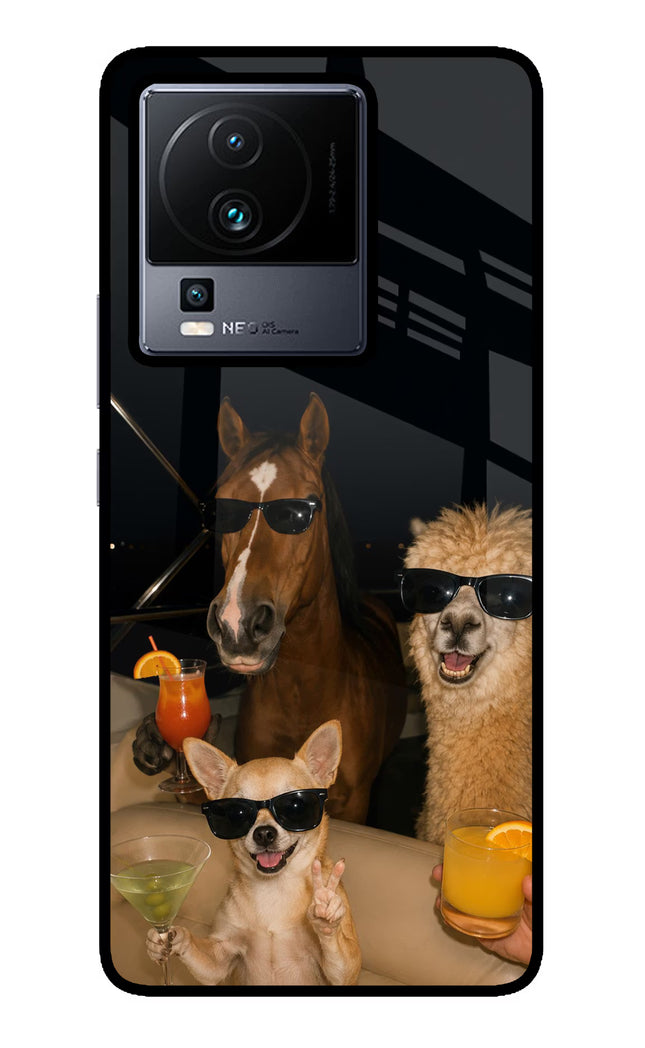 Party Squad iQOO Neo 7 Pro Glass Case