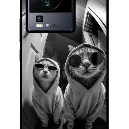 Hood Cats iQOO Neo 7 Pro Glass Case