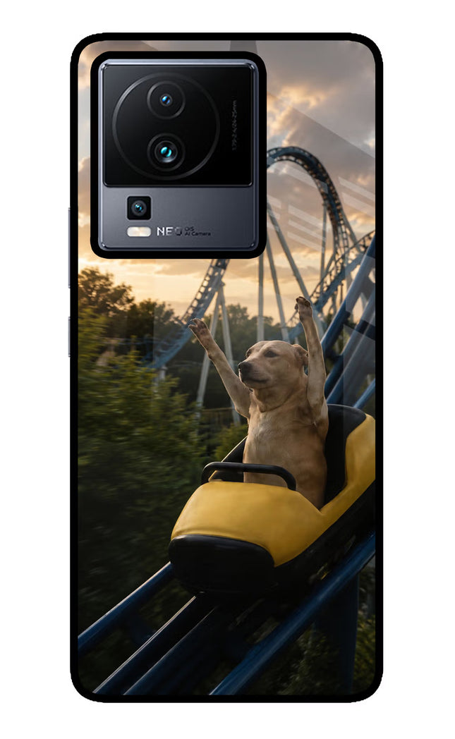 Rollercoaster Dog iQOO Neo 7 Pro Glass Case