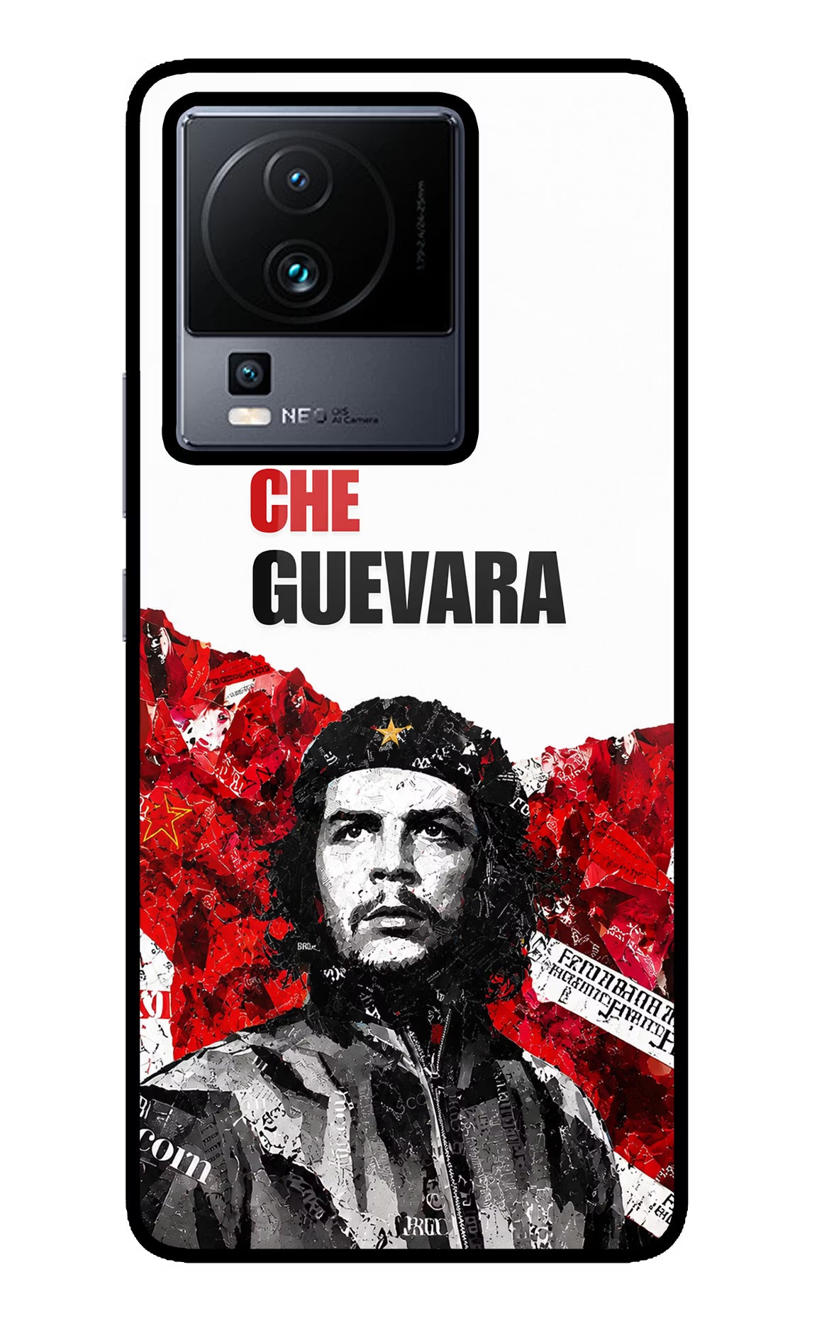 Che Guevara Revolution iQOO Neo 7 Pro Glass Case