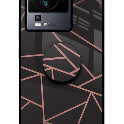 Geometric Pattern iQOO Neo 7 Pro Pop Case by Casekaro