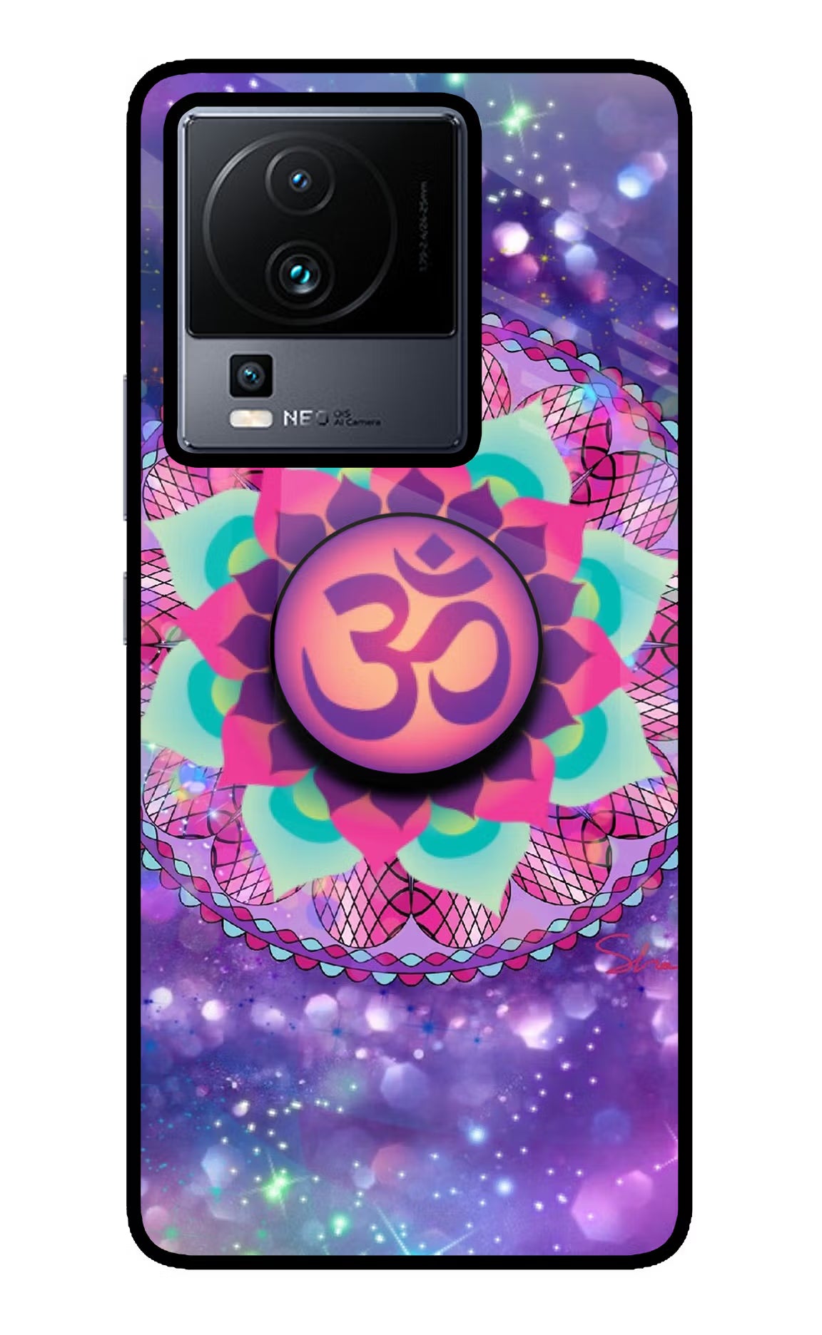 Om Purple iQOO Neo 7 Pro Pop Case by Casekaro