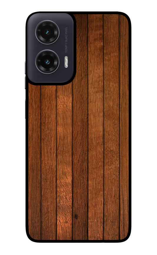Wooden Artwork Bands Moto G35 5G Glass Case