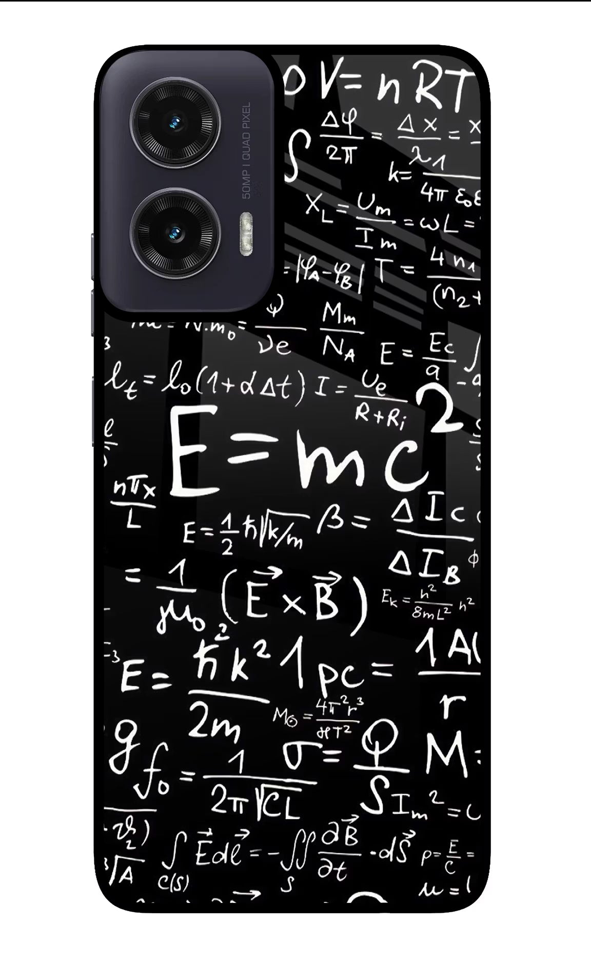 Physics Formula Moto G35 5G Glass Case Back Cover by Casekaro