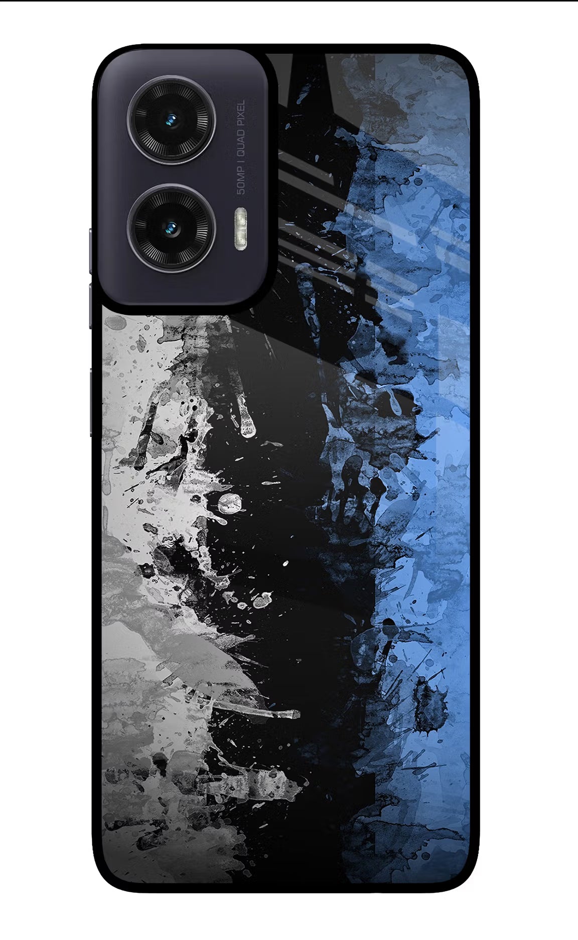 Artistic Design Moto G35 5G Glass Case Back Cover by Casekaro