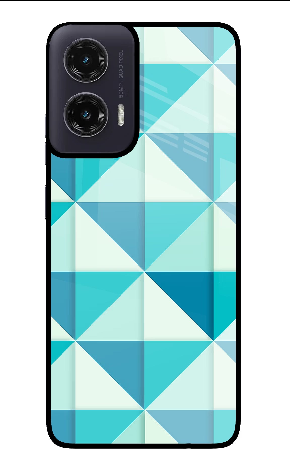 Abstract Moto G35 5G Glass Case Back Cover by Casekaro