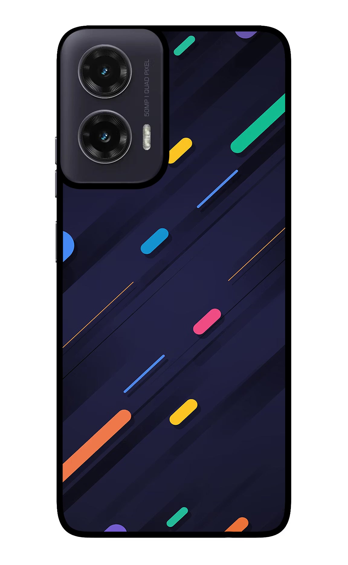 Abstract Design Moto G35 5G Glass Case