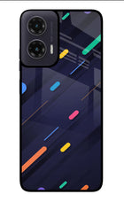Abstract Design Moto G35 5G Glass Case Back Cover by Casekaro