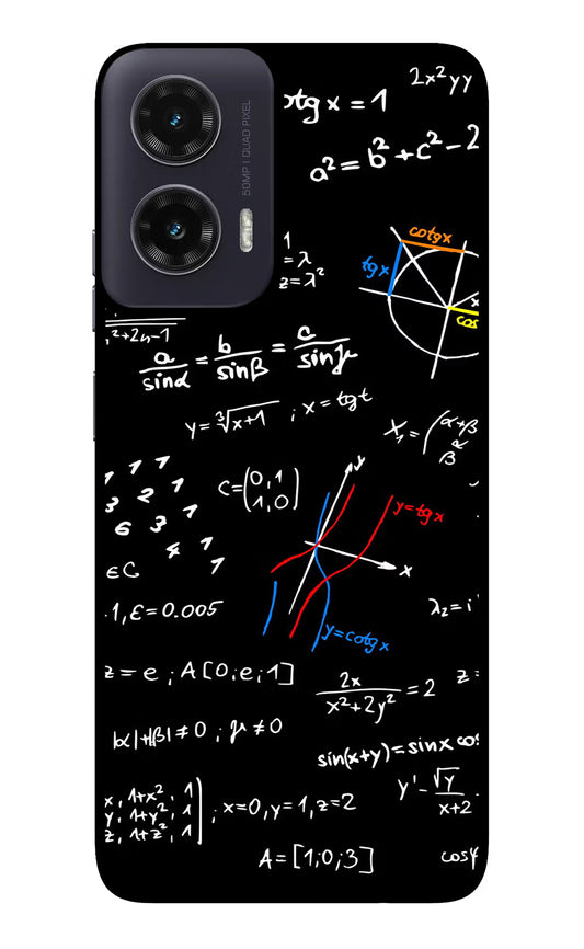 Mathematics Formula Moto G35 5G Glass Case